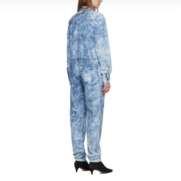 Isabel Marant Etoile Idesia Denim Jumpsuit - Picture 5 of 8